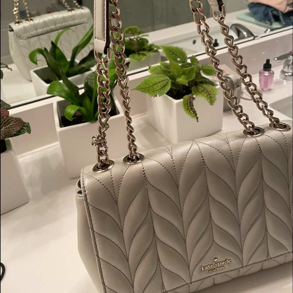 Kate Spade Emelyn Briar Lane quilted chain bag